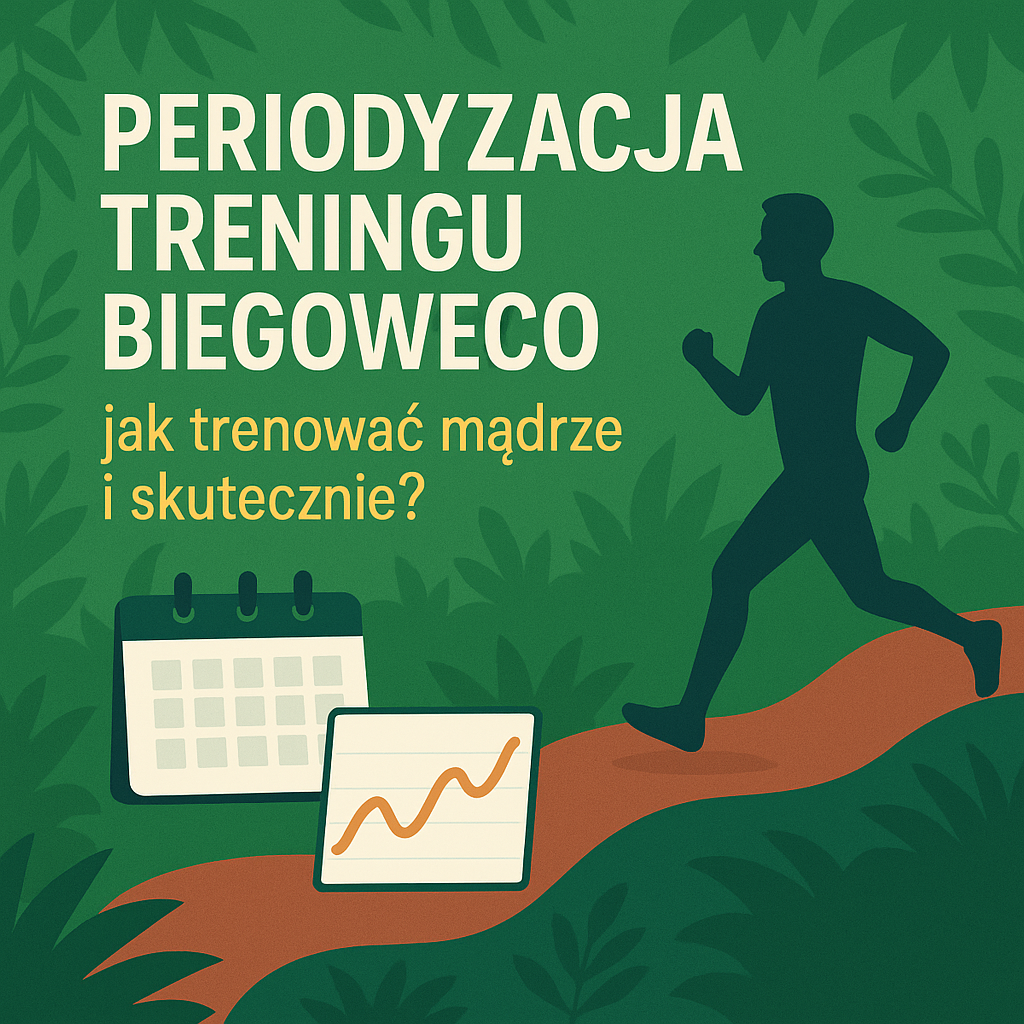 Biegacz analizujący plan treningowy z periodyzacją